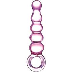 Gläs Quintessence Beaded Glazen Anal Slider