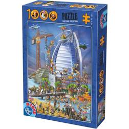 Dtoys Burj Al Arab 1000 Pieces