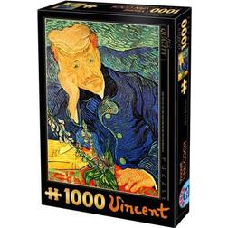 Dtoys Van Gogh Portrait of Doctor Gachet 1000 Pieces