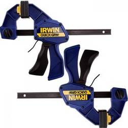 Irwin T5062QCEL7 Quick Clamp Set 2 Piece Snabbtving
