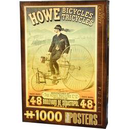 Dtoys Vintage Posters Howe Tricyles 1000 Pieces