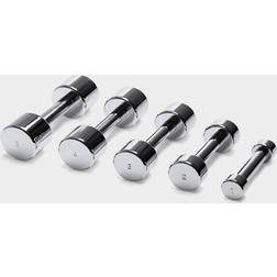 Eurosport Chrome Dumbbells 6kg