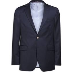 Oscar Jacobson Edmund Wool Blazer - Navy