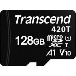 Transcend TS128GUSD420T microSD-kaart Industrial 128 GB Class 10 UHS-I