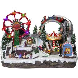 Star Trading Largeville Multicolour Weihnachtsdorf 54cm