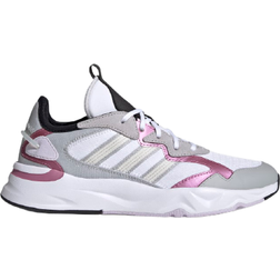 Adidas Futureflow Shoes - Cloud White/Chalk White/Purple Tint Female