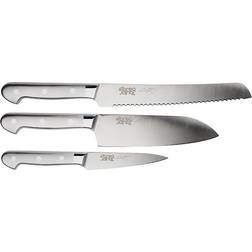 Satake Tareq Taylor TTKSET3 Paring Knife, Cooks Knife, Bread Knife