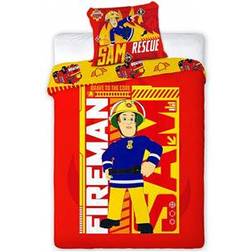 vidaXL Fireman Sam Children's Duvet Cover Set 140x200cm