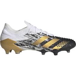 Adidas Predator Mutator 20.1 Low Firm - Cloud White/Gold Metallic/Core Black