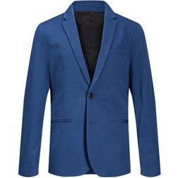 Jack & Jones Chaqueta de traje 'JJSolaris' azul moteado