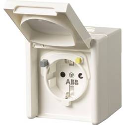 ABB Vikavirtasuojapistorasia 1-osainen IP44 30 MA