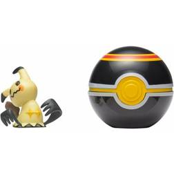 Pokémon Clip 'N' Go Pokéball Mimikyu & Luxury Ball