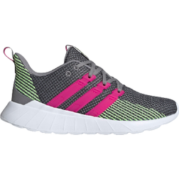 adidas Questar Flow W - Grey Three/Shock Pink/Hi-Res Yellow