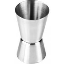 Brushed Steel Mätglas 4cl