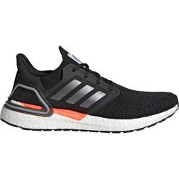 adidas UltraBOOST 20 M - Core Black/Iron Metallic/Football Blue
