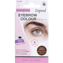 Depend Everyday Eye Øjenbrynsfarve Mørkebrun Refill