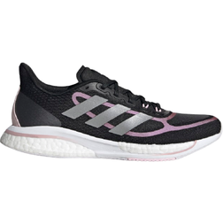 Adidas Supernova+ Hardloopschoenen - Core Black/Silver Metallic/Pink Met