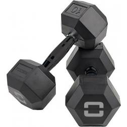 Toorx Hexagon Rubber Dumbbell 30kg