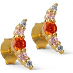 ENAMEL Copenhagen Refina Earrings - Gold/Multicolour