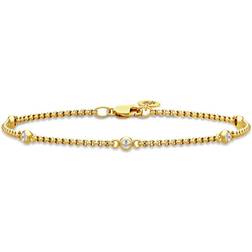 Julie Sandlau Finesse Bracelet - Gold/Transparent