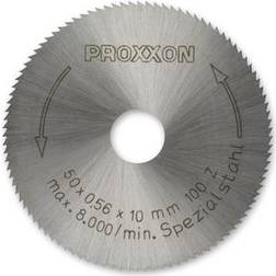 Proxxon Disco de sierra 28020 (Diámetro: 50 mm, Diámetro orificio de alojamiento: 10 mm, Acero especial de alta aleación)