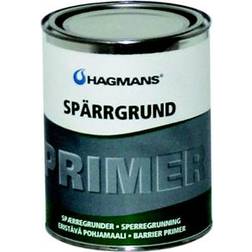 Hagmans Spärrgrund Primer Träfärg Vit 1L