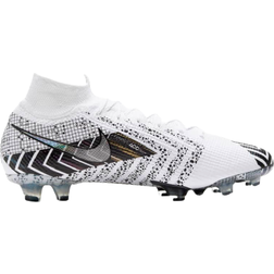 Nike Mercurial Superfly 7 Elite MDS FG - White/Black