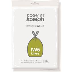 Joseph Joseph IW6 Custom Fit Bin Liners 20pcs 7.925gal