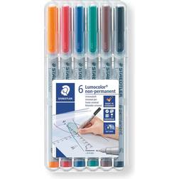 Staedtler Lumocolor Non Permanent Pen 311 0.4mm 6-pack