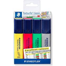 Staedtler Textsurfer Classic 364 C Highlighter 4-pack