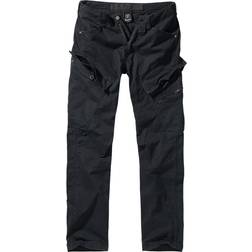 Brandit Adven Slim Fit Broek - Zwart