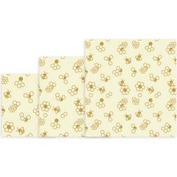 Honeycomb Beeswax Cloths Köksförvaring 3st