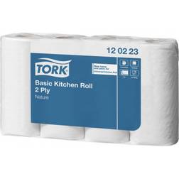 Tork Basic 2-lags Køkkenrulle 8 stk. (120223)