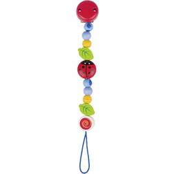 Goki Soother Chain Ladybird