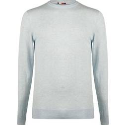 Tommy Hilfiger Classic Crew Neck Knitted Jumper - Cloud Heather