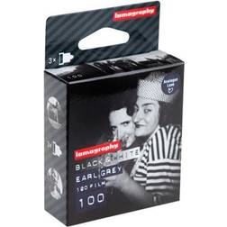 Lomography 100 Earl Grey B&W Film 120 (3 pack)