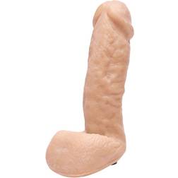 LoveBotz EZ Bend Dildo Attachment 19 cm Vaalea iho