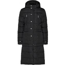 Equipage Candice Long Coat - Black