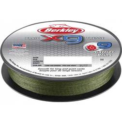 Berkley x9 Braid Low-Vis Green 8lb 164 yds X9BFS8-22