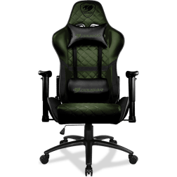 Cougar Armor One X Gaming Chair - Black/Green