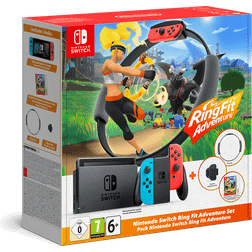 Nintendo Switch - Red/Blue - Ring Fit Adventure Set