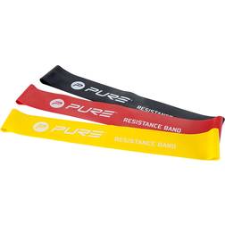 Pure2Improve Set van 3 weerstandsbanden Noir