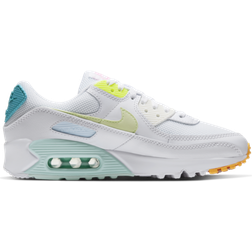 Nike Air Max 90 W - White/Aurora Green/Volt/Barely Volt