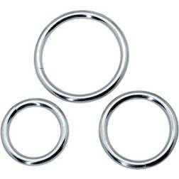Toyz4Lovers Timeless Metal Phallic Rings 3-pack
