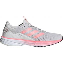 Adidas SL20 SUMMER.RDY Shoes Grey/Light Flash Red/Cloud White Female