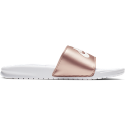 Nike Benassi JDI W - White/Metallic Red Bronze