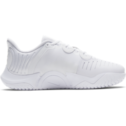 Nike Court Air Zoom Turbo W - Vit/Metallic Silver