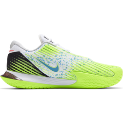 Nike Court Air Zoom Vapor Cage 4 M - Vit/Hot Lime/Neo Turquoise/Solar Red