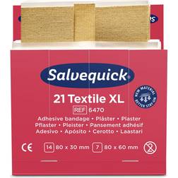 Salvequick Nachf 6x21 Pfl Textil Extra Groß