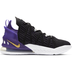 Nike LeBron 18 'Lakers' - Black Men's